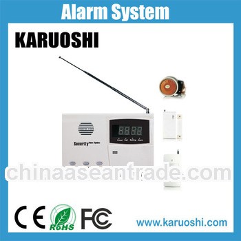 Auto dial PSTN security alarms for home