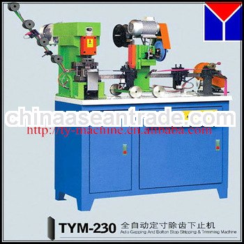 Automatic Gapping and Bottom Stop Nylon Zipper Making Machine