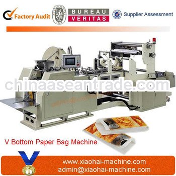 Automatic High Speed KFC Paper Bag Making Machine