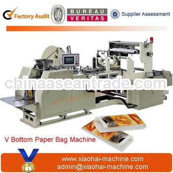 Automatic High Speed KFC Paper Bag Making Machine