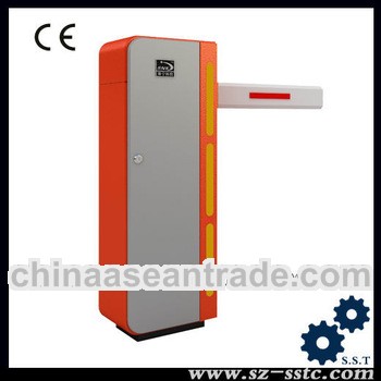 Automatic access control car parking lot barrier post