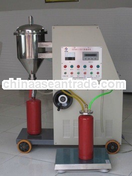 Automatic dry powder refilling machine