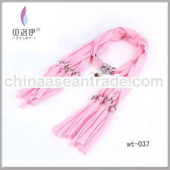 Available cashmere scarf in solid color