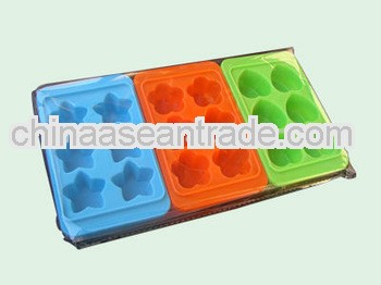 B32-0145 Hot Selling Plastic Silicone Ice Tray