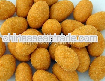 BBQ flavor coated peanuts
