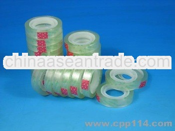 BOPP transparent stationery tapes for office uses