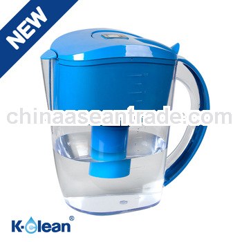 BPA-free alkaline water pitcher with filter