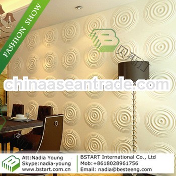 BST 3d modern decorative wall tile, fireproof waterproof