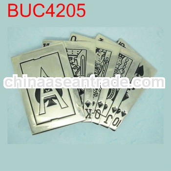 BUC4205Poker card belt buckle