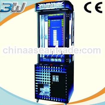 BWGM08 arcade crane games stacker machine for sale