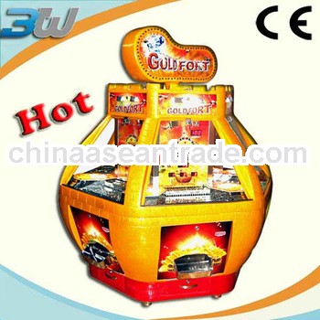 BWRG05 Gold Fort coin pusher amusement machine