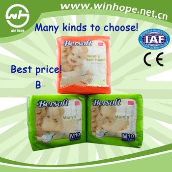 Baby Diaper From China Manufacturer With Best Absorbency !