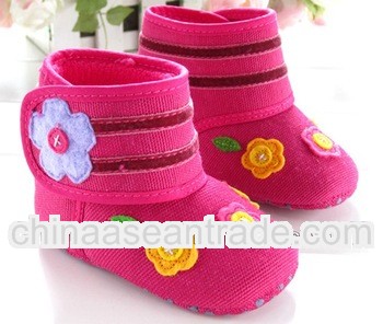 Baby girls red boots baby girls socks