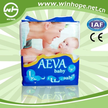 Baby love with cute printings!baby diaper with wetness indicator