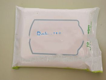 Baby skin care wet wipes tissues for bottom, face and hands