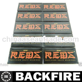 Backfire10 PACK NEW SKATEBOARD REDS 8mm ( 80pcs) BEARINGS