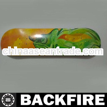 Backfire 2013 New Design Skateboard canadian maple deck Leading Manufacturer