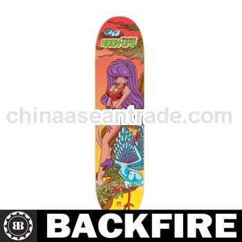 Backfire Best Selling new rare UPS Skateboard Deck PERPETUA 8.12