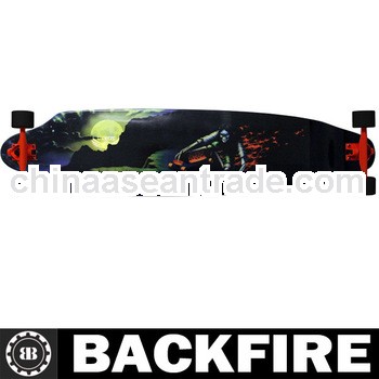 Backfire DREGS Longboard DOUBLE MUERTE DROP DOWN Downhill Racing Skateboard Professional Leading Man