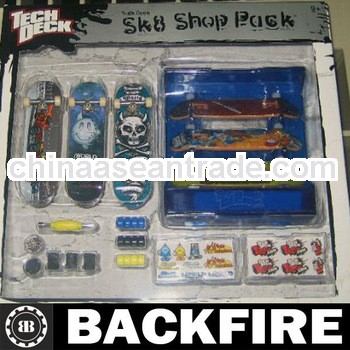 Backfire High quality Smart-die-cast finger skateboard/ finger skateboard truck (Styles Vary)