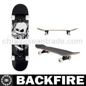 Backfire New Bingboard Skateboard Maple Complete Skate Board 31" x 7.5" Skeleton Series B