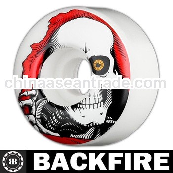 Backfire PERALTA RIPPER WHEELS 54mm 97a WHITE 4 street skateboard FREE SHIPPING Professional Leading