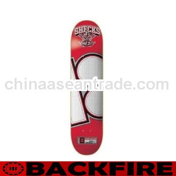 Backfire Sheckler Jersey Skateboard Deck 8.0"