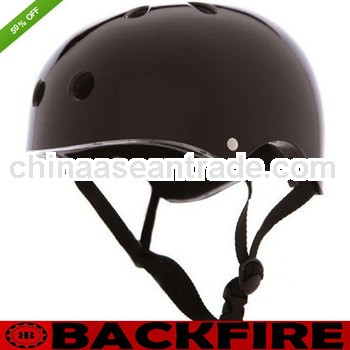 Backfire Youth Kids HELMET Skateboard Roller Blade or Bicycle BLACK - Sizes XXS - M