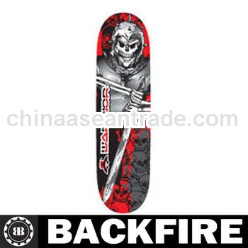Backfire skateboard deck canadian maple 4 wheels penny skateboard plastic fish board
