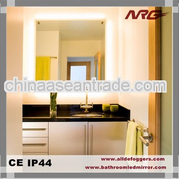 Backlit mirrors for bathrooms