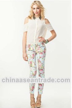 Baked Bouquet Floral Skinny Jean HSM571