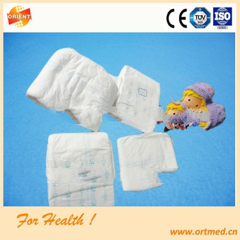 Baled PE film waterproof adult incontinence diaper