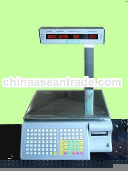 Barcode Label Scale digital scale with printer
