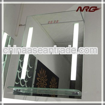 Bath led mirror with light
