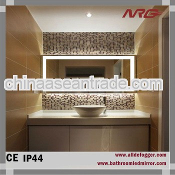 Bathroom Wall Mirror with Led Light for Makeup bath shower mirrors