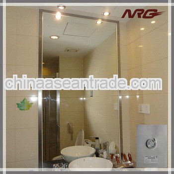 Bathroom deocarative no rusting silver mirror
