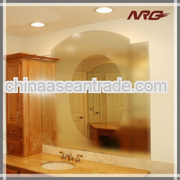 Bathroom shower mirror