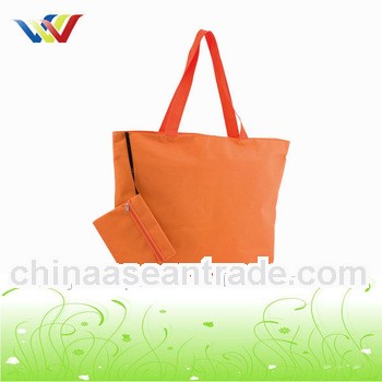 Beach Bag With Zipped Purse (FL-HB088)