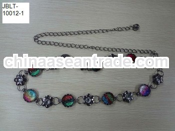 Bead fashion chain belt