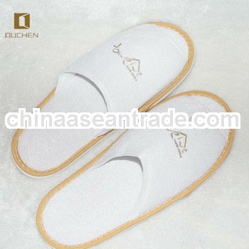 Beautiful indoor hotel terry slippers