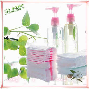 Beauty natural cosmetics pads organic cotton wipes
