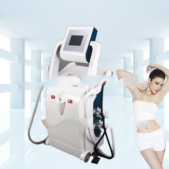 Best Multifunction Two screen Elight RF Yag laser 3 in elight hair removal machine