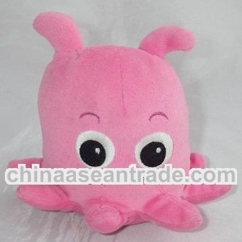 Best Selling Catoon Character Nemo Pearl Pink Stuffed Animal Octopus