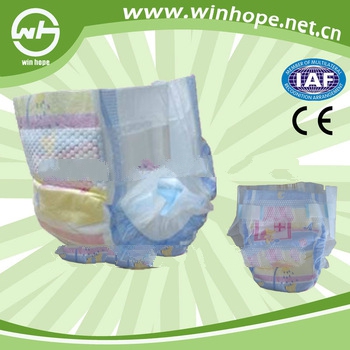 Best price with cute printings!second baby diaper with velcro