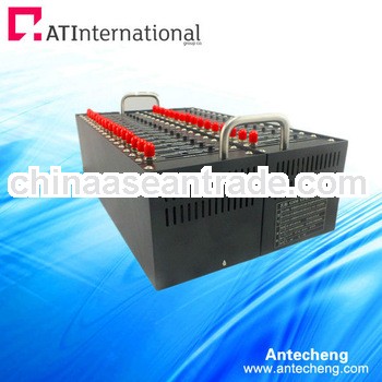 Best quality !32 port gsm gprs modem pool with at command
