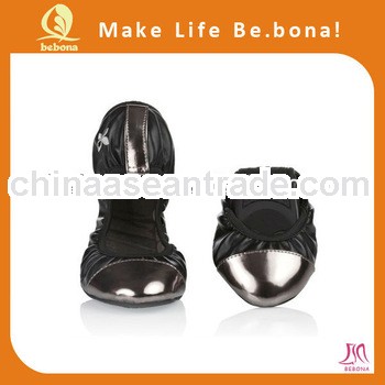 Best quality OEM foldable women shoes 2013