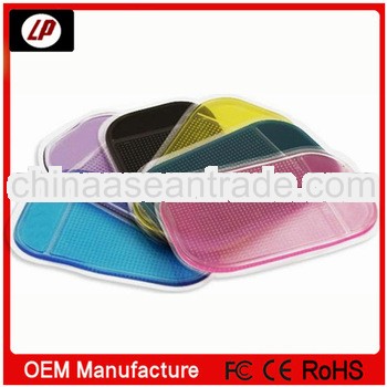 Best-selling good quality PVC sticky mat also car non slip mat,mobile anti slip mat