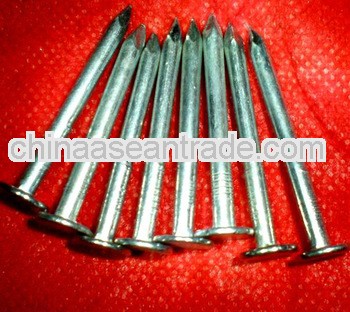 Big Flat Head Smooth Shank Galvanized Cupper Nail