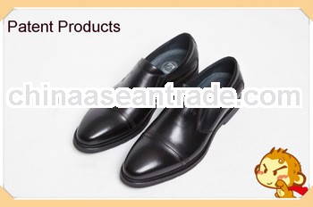 Black B913 Multi-function Far-Infrared Top Brand Men Leather Shoe