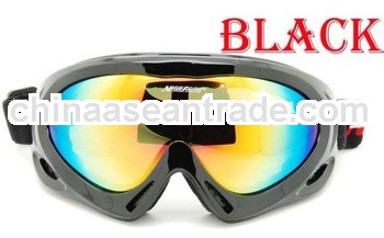 Black Snowboard Goggles Glasses